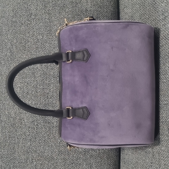 JUICY COUTURE Heritage Satchel in Dusty Violet/Chocolate - Picture 11 of 16